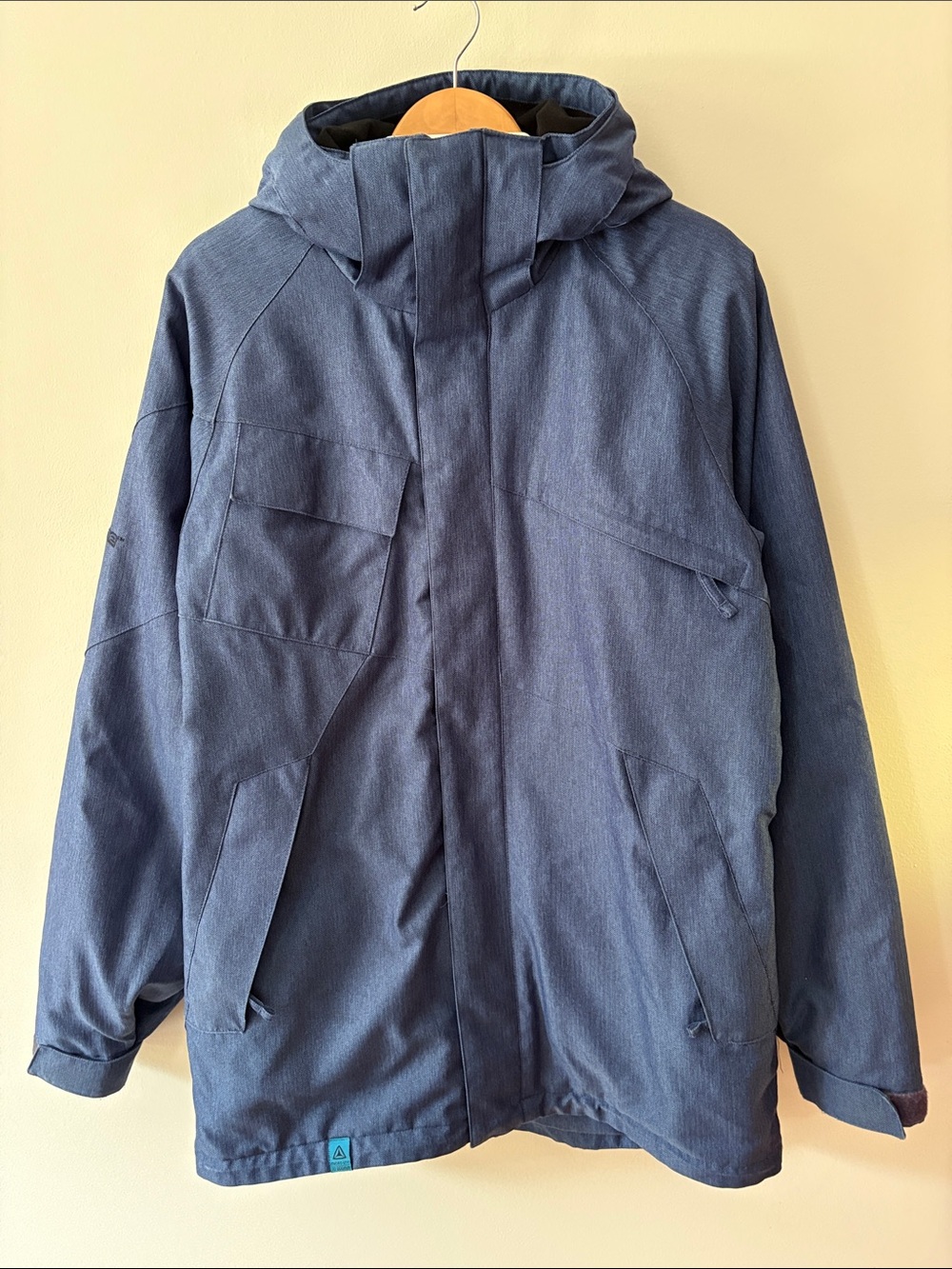 RIpzone Ski Snowboarding Jacket Blue Size Medium